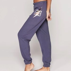 SPIRITUAL GANGSTER Peace Love Light Sweatpants